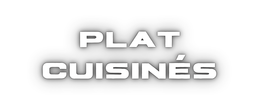 Plats cuisinés